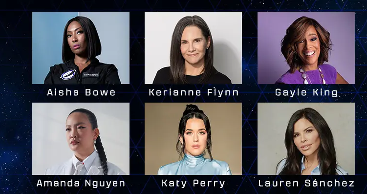 Katy Perry uzaya çıkıyor: Ekibin tamamı kadın