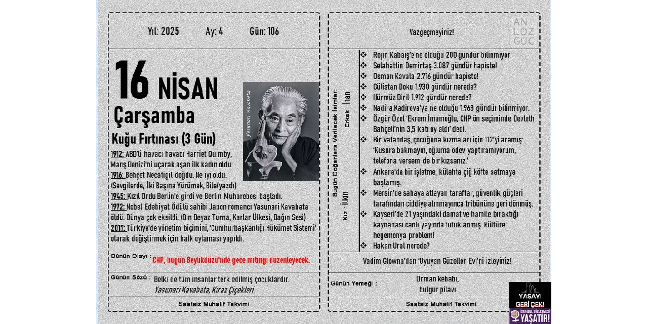 Kuğu Fırtınası (3 Gün)