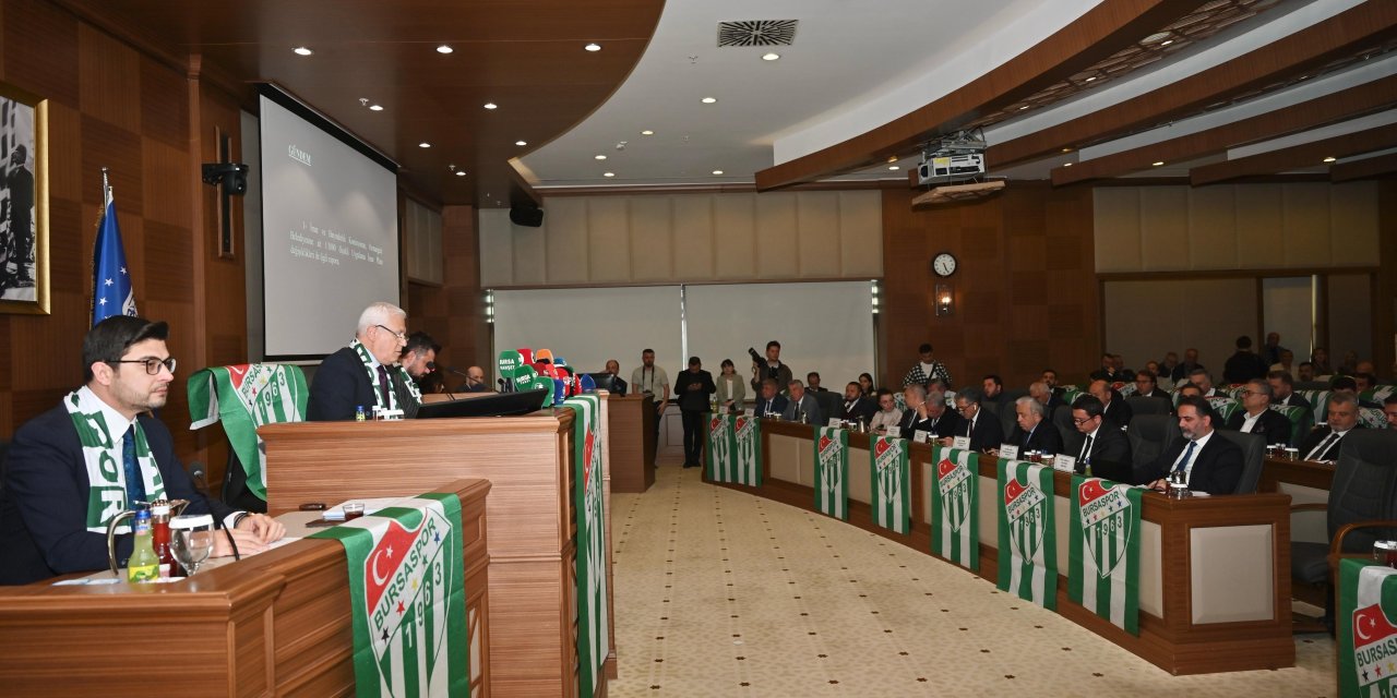 Bursa Büyükşehir 2024 Yılı Faaliyet Raporu’na onay