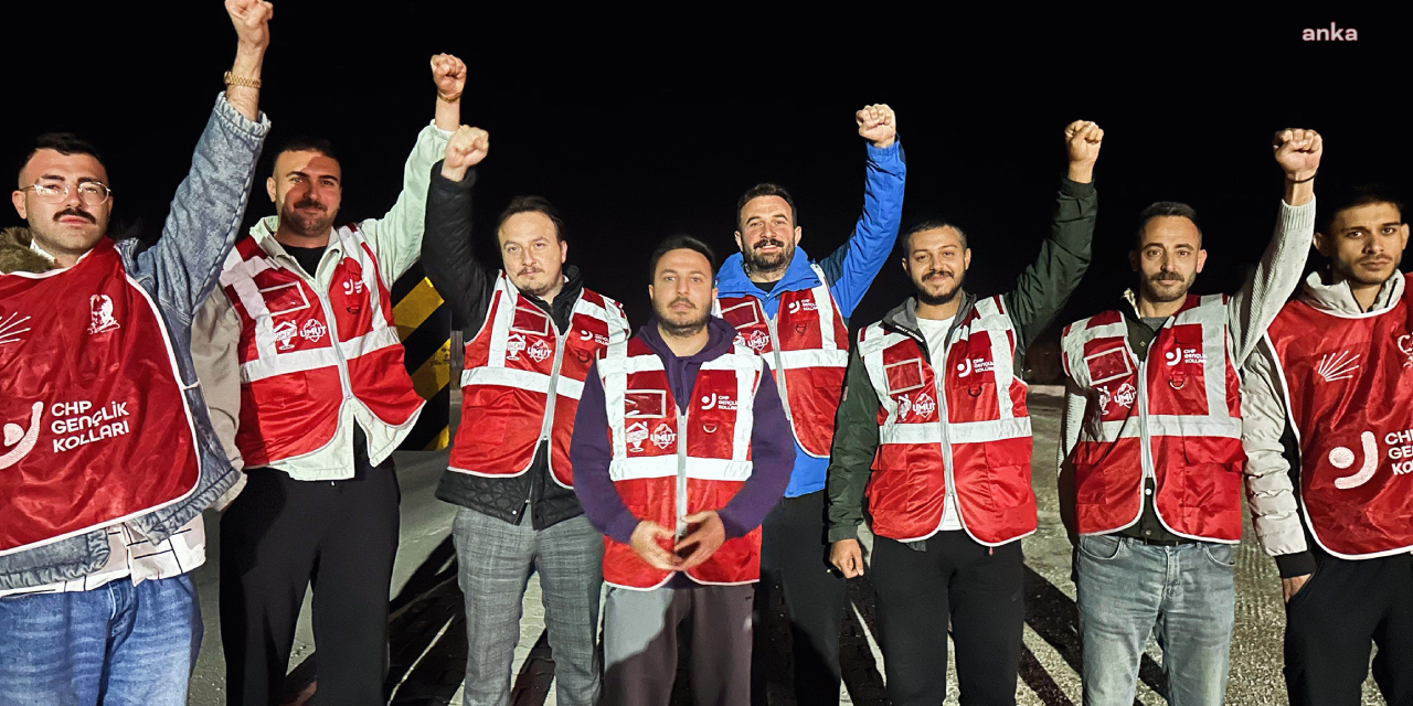 CHP Gençlik Kolları, İmamoğlu için adalet yürüyüşüne başladı!