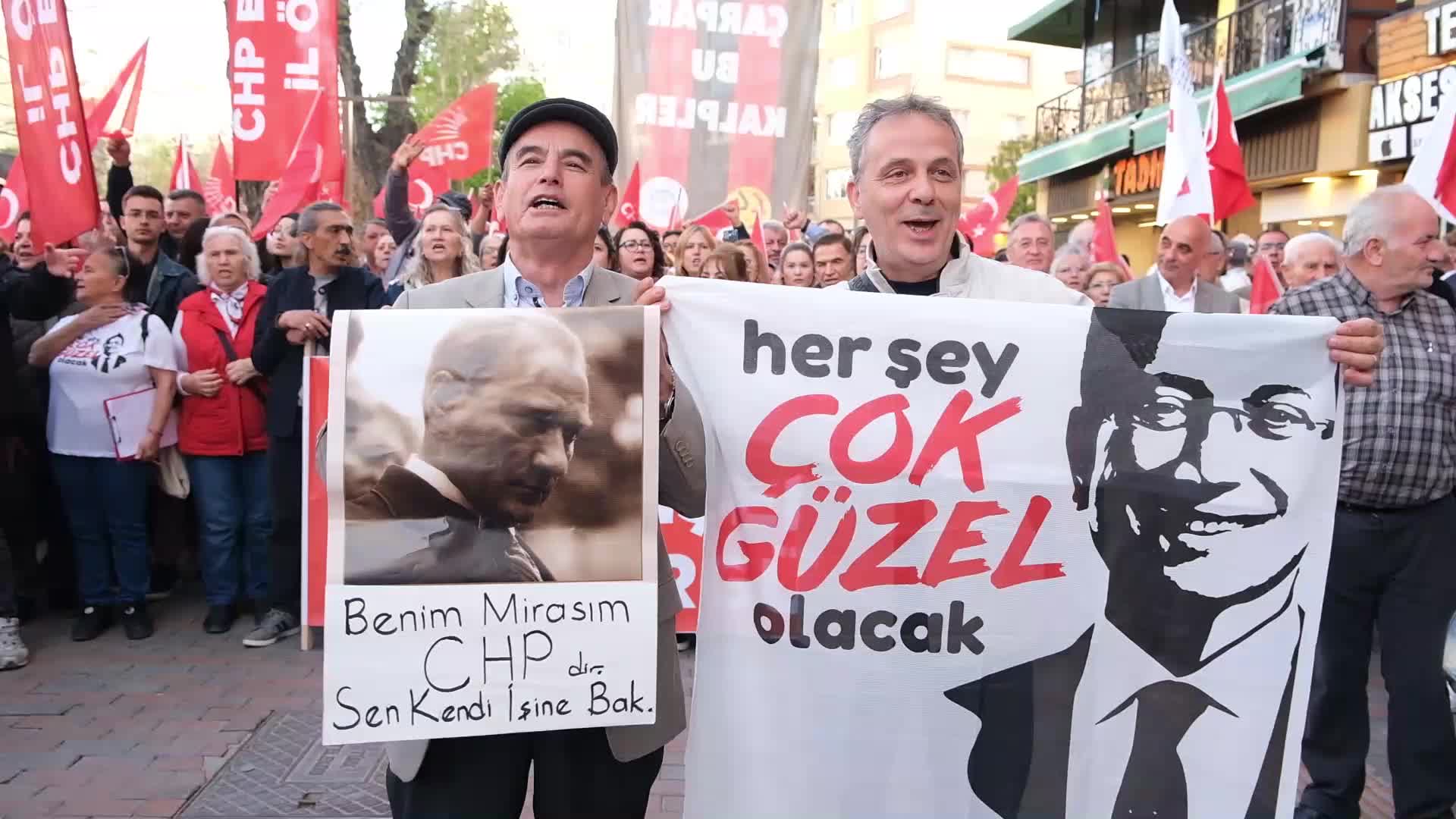 CHP’den Eskişehir’de özgürlük yürüyüşü