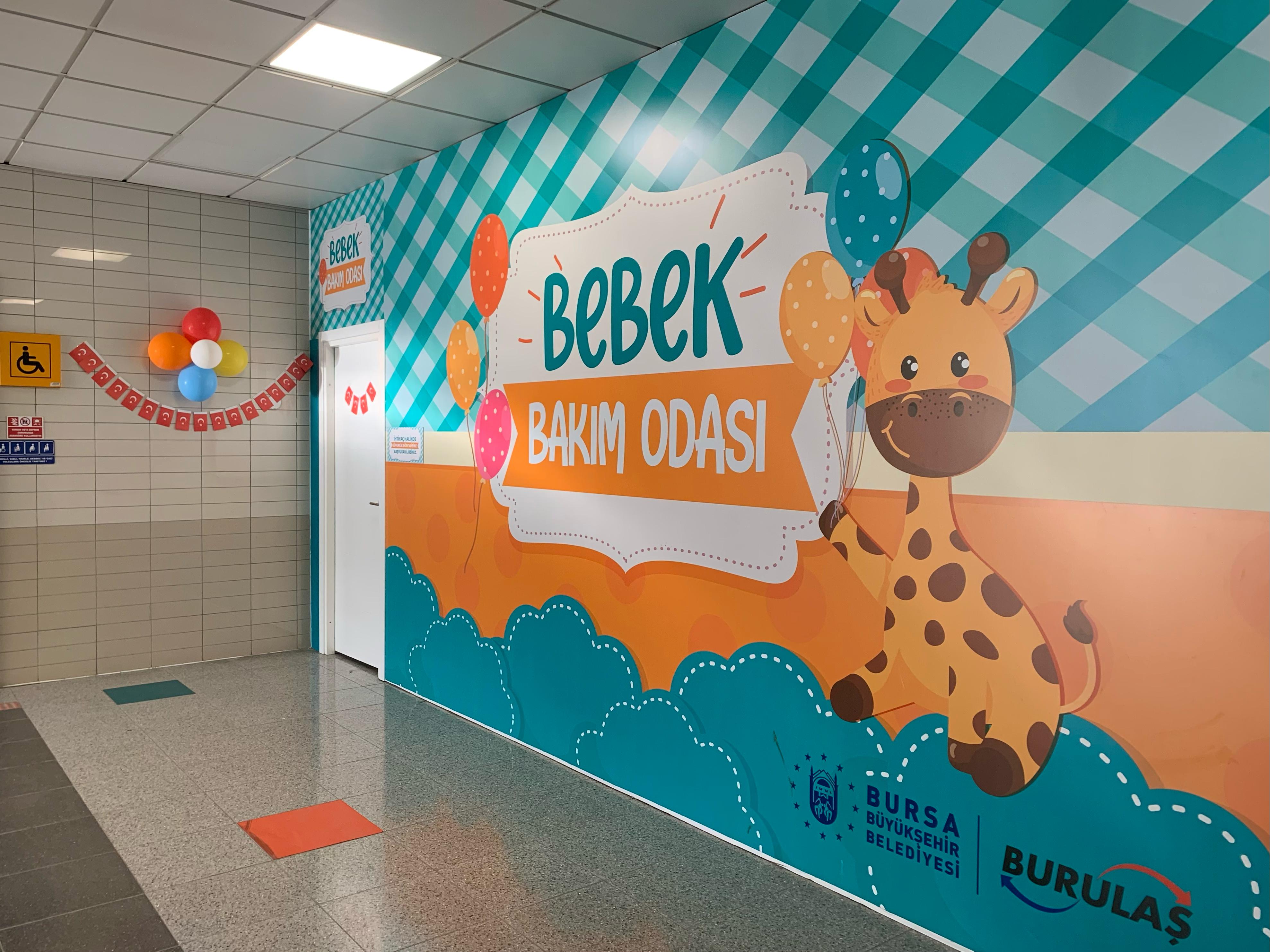 Bursa’da çocuklara özel metro istasyonu hizmete açıldı