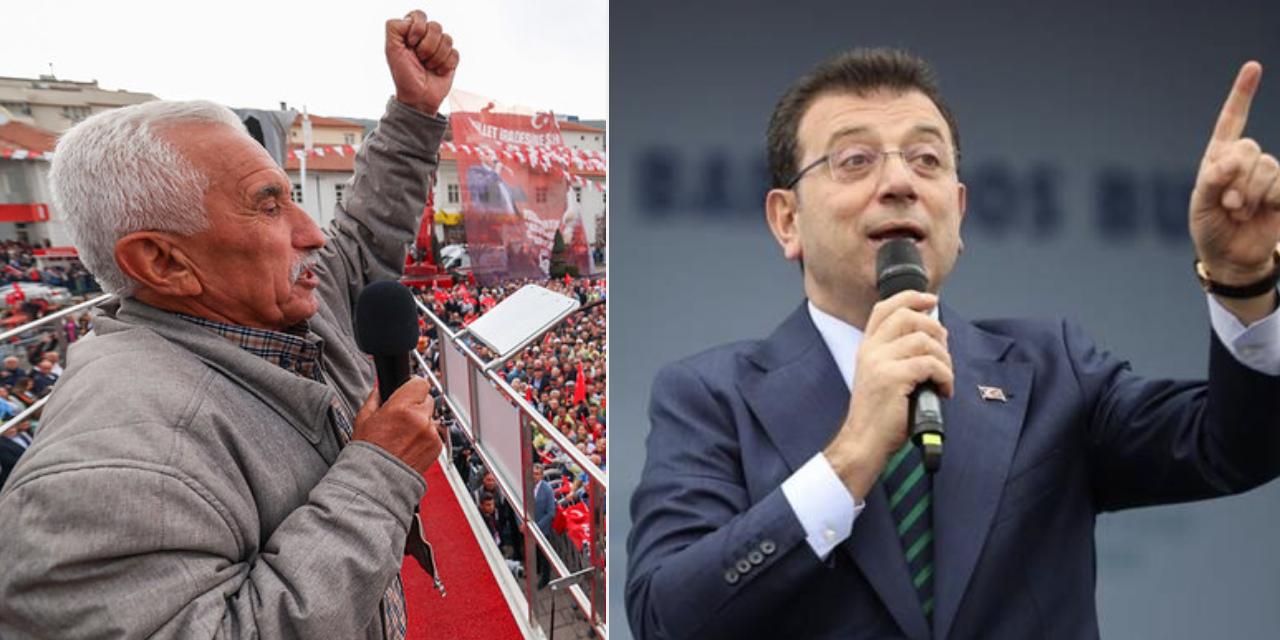 İmamoğlu'ndan Erdoğan'a çiftçi Ceylan'ın sözleri üzerinden cevap: 'Bak da biraz feraset ve basiret öğren şu sözlerden'