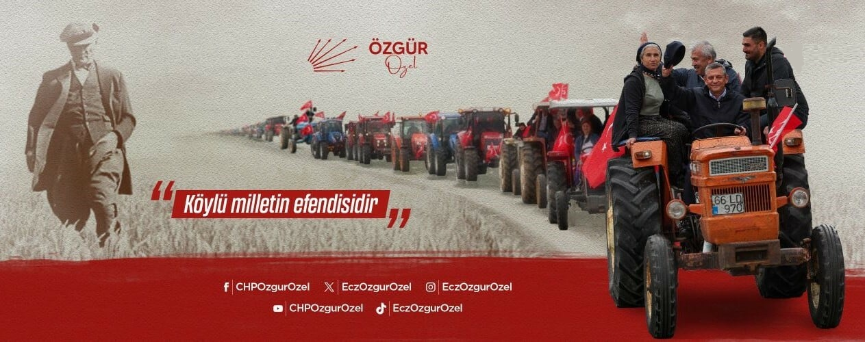 Özgür Özel, sosyal medya hesaplarındaki kapak fotoğrafını Yozgat mitingi ile değiştirdi