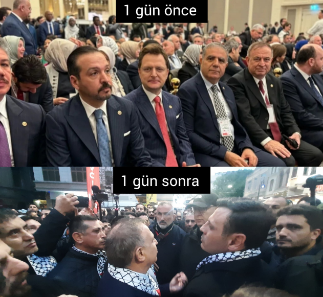 'Demek ki neymiş, maksat Filistin ve Gazze halkıyla dayanışma değilmiş'