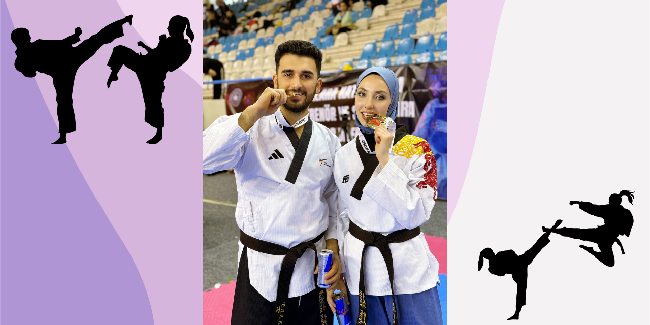 Kübra Dağlı ve Emirhan Muran’dan Avrupa’da bronz madalya