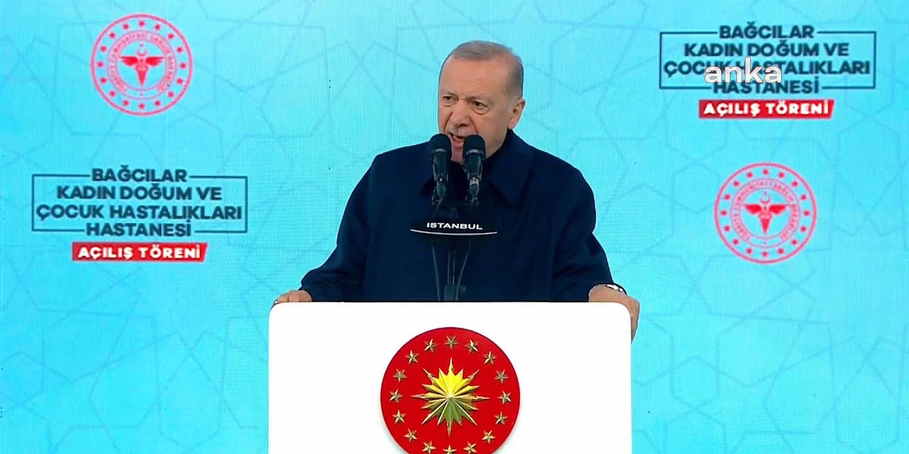 Erdoğan konuşurken "AKP sebep enflasyon sonuç" pankartı açan tekstil işçisi tutuklandı!