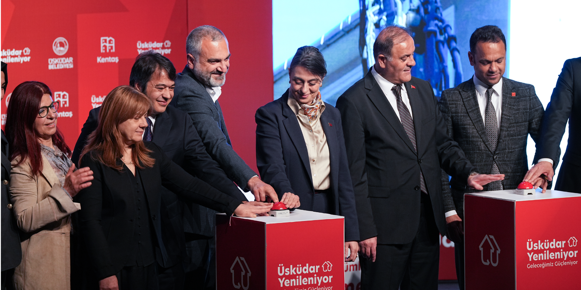 Üsküdar’da kentsel dönüşüm için imzalar atıldı