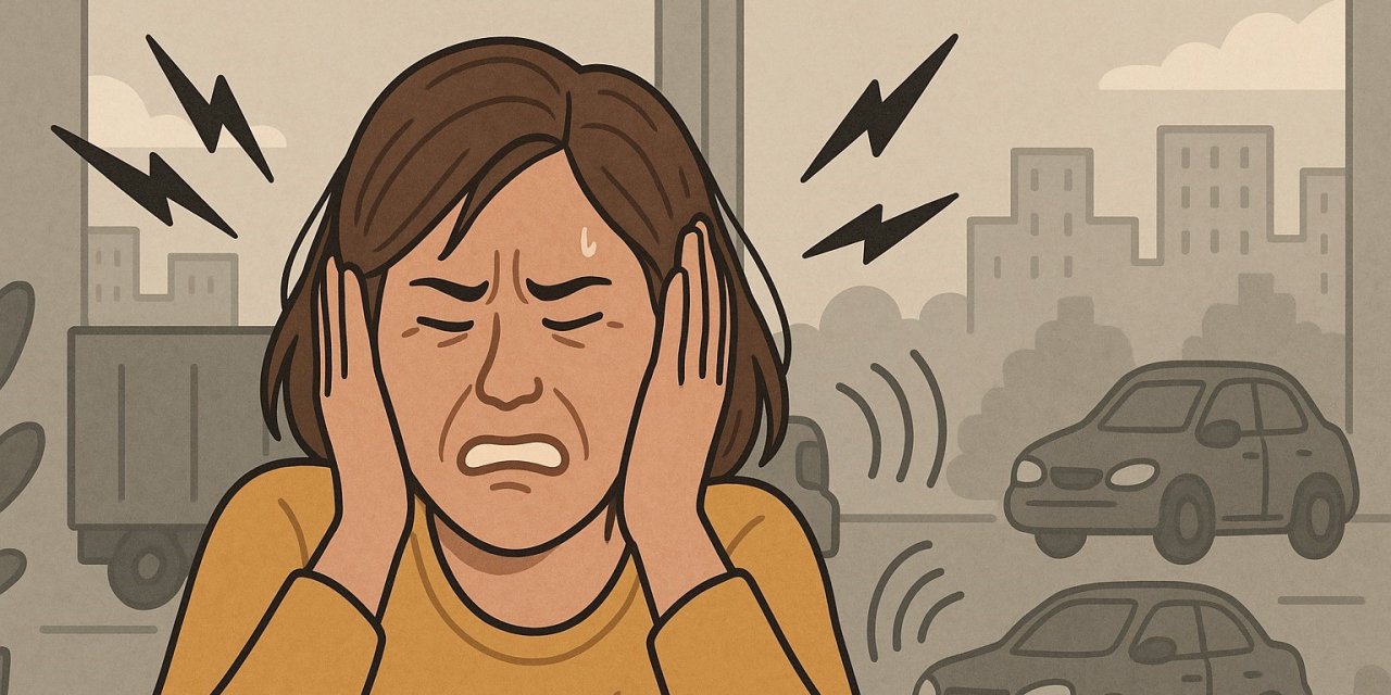 Gürültü sadece kulağı değil, ruhu da yoruyor!