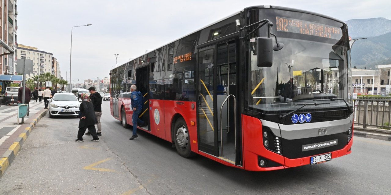 23 Nisan’da Manisa’da toplu taşıma ücretsiz