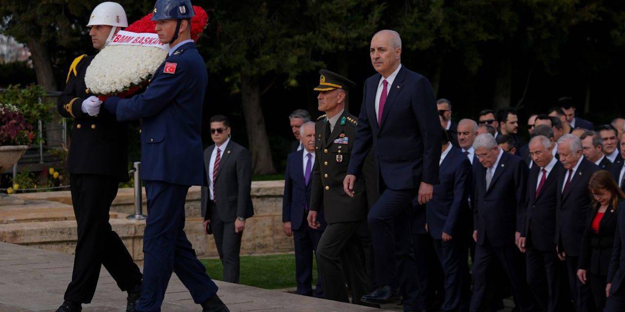 TBMM’nin 105. yılı: Devlet erkanından Anıtkabir ziyareti