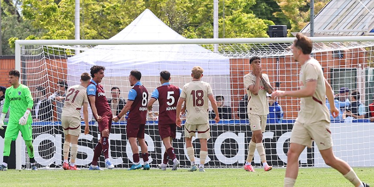 Trabzonspor, UEFA Gençlik Ligi’nde adını finale yazdırdı!