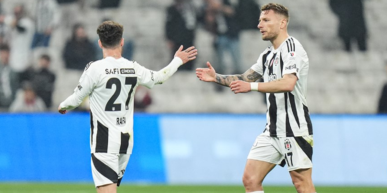 Immobile hat-trick'le döndü: Beşiktaş Dolmabahçe'de farklı kazandı