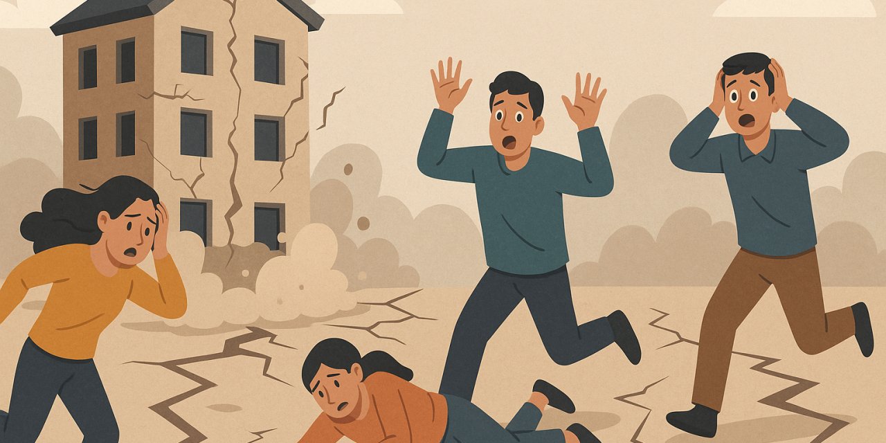 Depremde panik hayatı tehlikeye atıyor: Ruh sağlığı da korunmalı