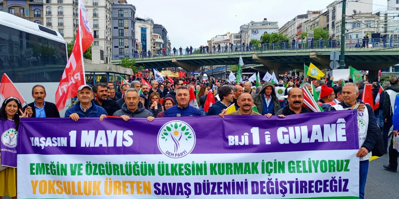 DEM Parti'de 1 Mayıs için yol ayrımı: Gençlik Meclisi Taksim'e çıkacak!