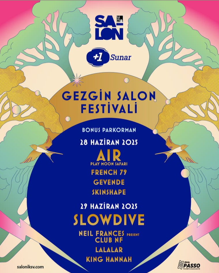 +1 sunar: Gezgin salon festivali’ne üç yeni isim eklendi