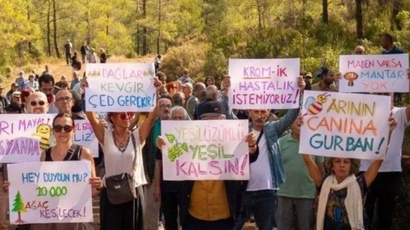 Muğla'da yeni maden sahası ihaleye çıkıyor: Halk madene karşı nöbette