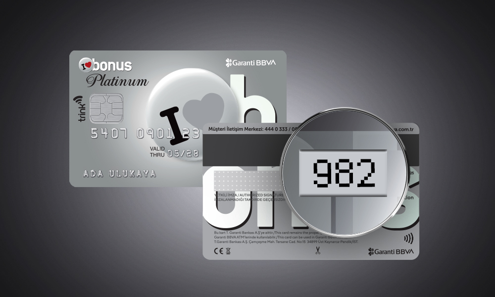 Kart dolandırıcılığına teknolojik önlem: Güvenlik kodu her saat değişen kredi kartı