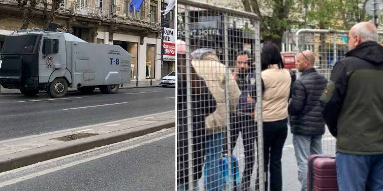 Taksim'e çıkan yollar trafiğe kapalı: İşçinin 1 Mayıs çilesi