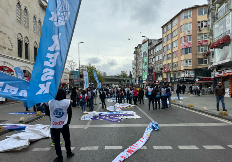 Kadıköy'de 1 Mayıs hareketliliği: Sendikalar ve siyasi partiler alanda