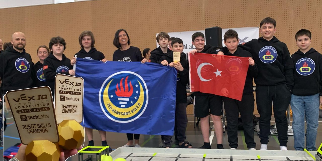 İsviçre’de çifte zafer: TEDRoboteam’den tarihi robotik başarısı