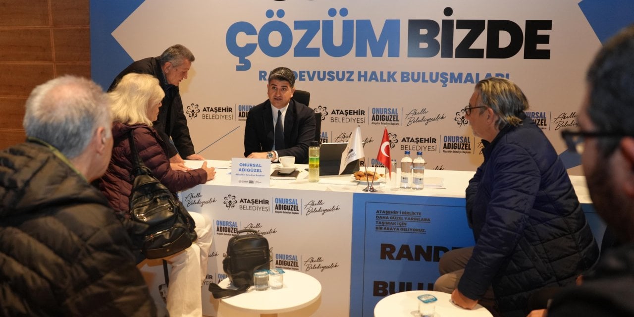 Ataşehir’de sabahın ilk ışıklarında halkla buluşma: Başkan Adıgüzel talepleri dinledi