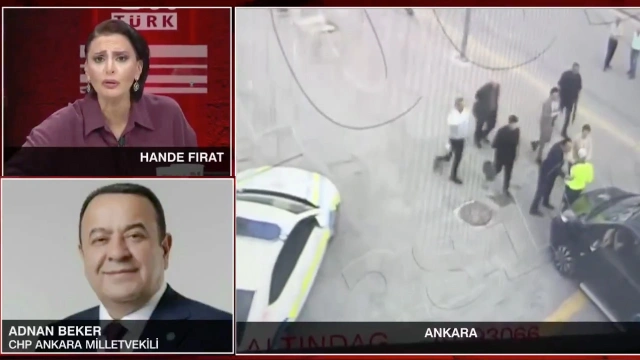 Adnan Beker ile Hande Fırat arasında tartışma: Ankara Emniyet Müdürü'nü ararsın