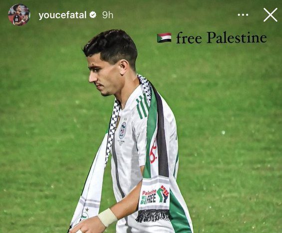 Fransa'da "Filistin" paylaşımı yapan futbolcuya 8 ay hapis cezası verildi
