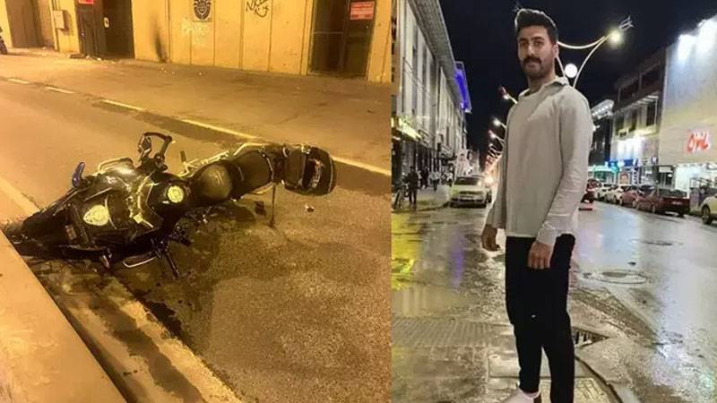 İstanbul'da kaza yapan motosikletli polis şehit oldu