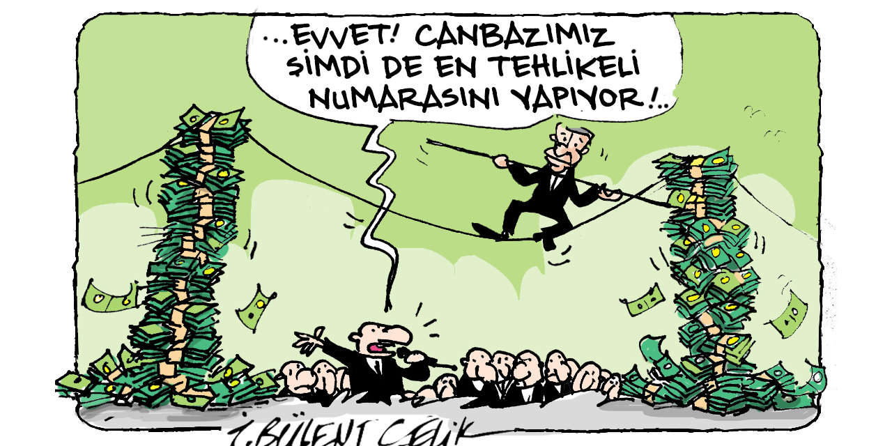 İ. Bülent Çelik'in 3 Mayıs 2025 tarihli karikatürü