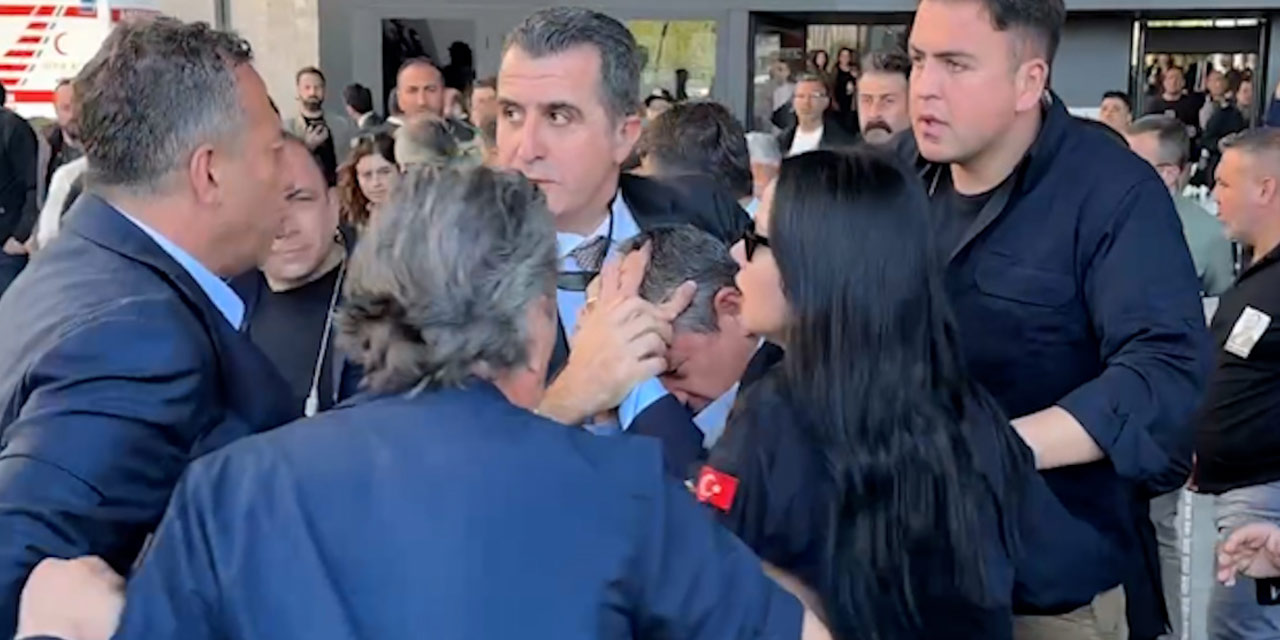 CHP lideri Özgür Özel’e saldırı