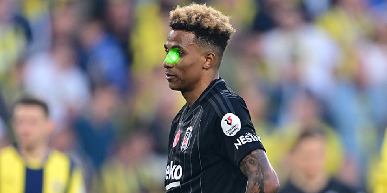 Gedson Fernandes'e lazer tutan taraftar gözaltına alındı!