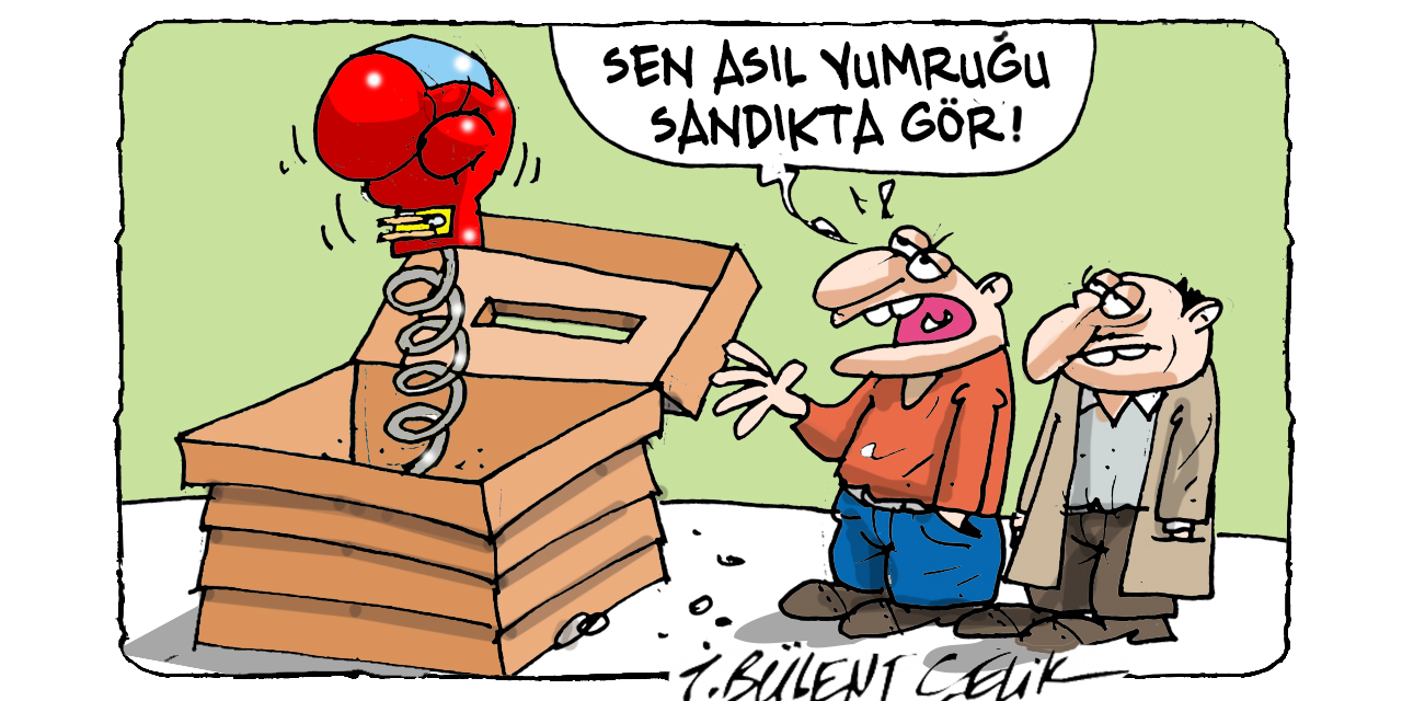 İ. Bülent Çelik'in 6 Mayıs 2025 tarihli karikatürü