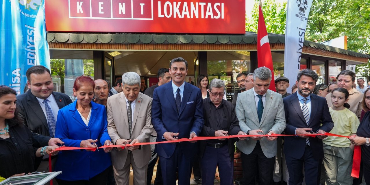 Soma’ya sosyal dayanışma yatırımı: Kent Lokantası, Halk Mandıra ve Halk Ekmek açıldı