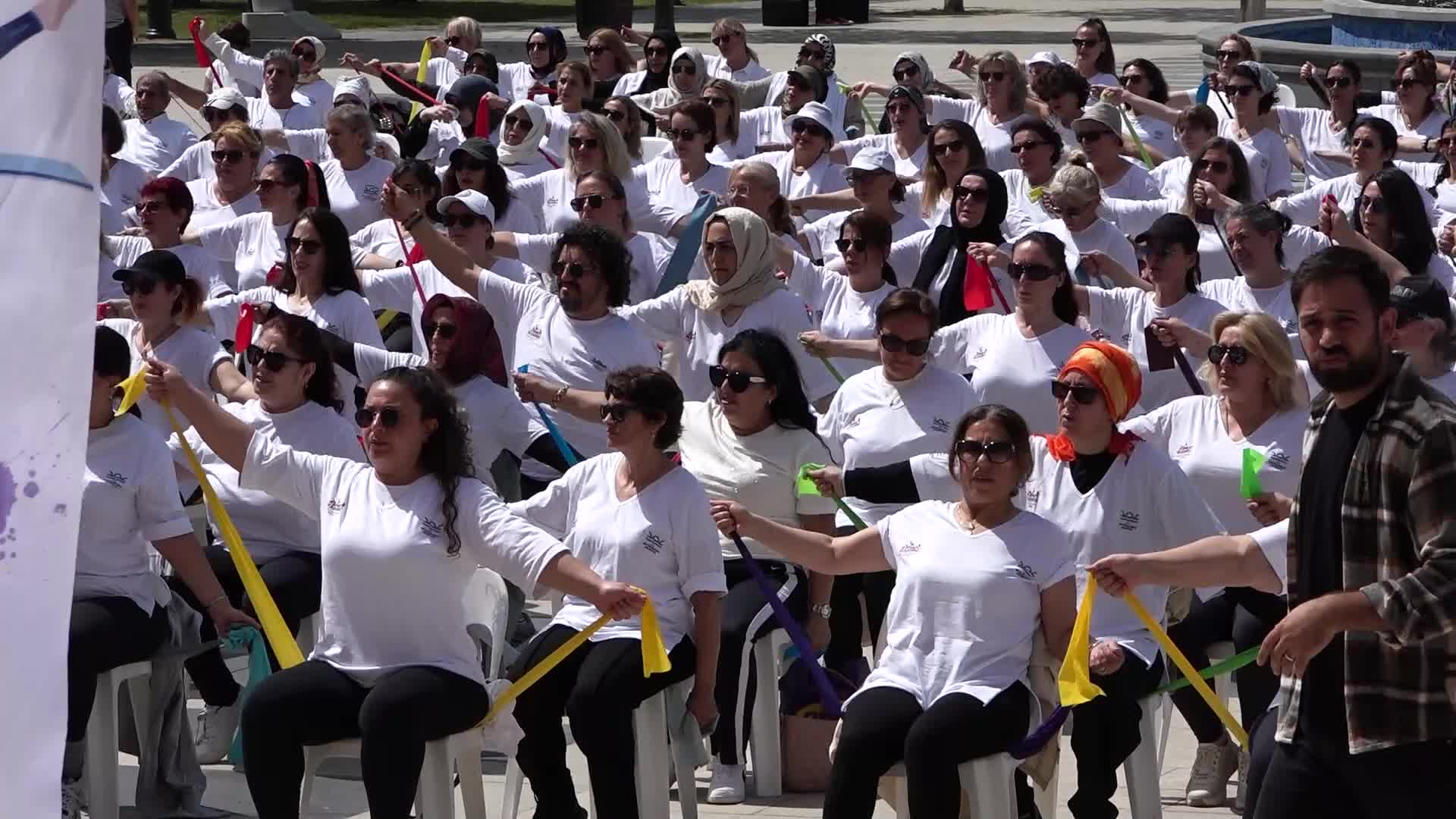 Büyükçekmece'de Dünya Pilates Günü