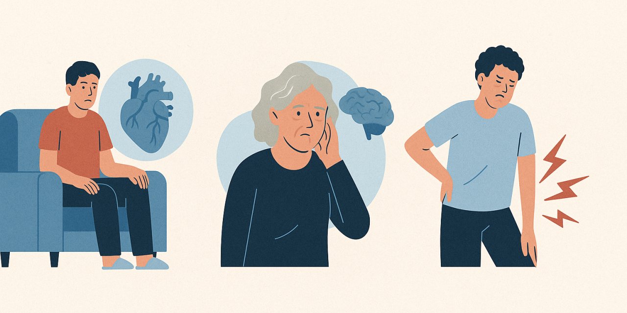 Hareketsizlik sadece belinizi değil beyninizi de vuruyor!