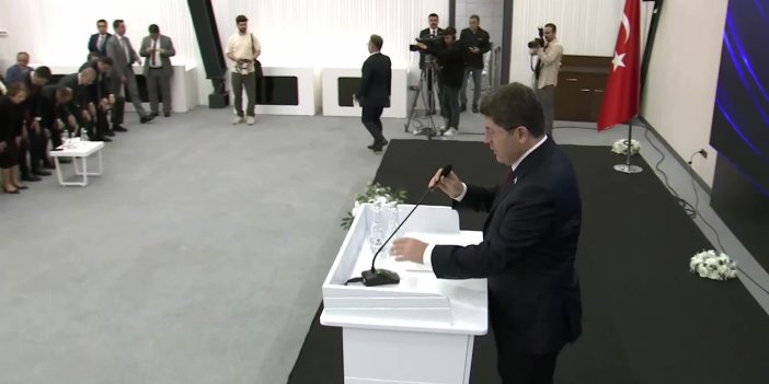 Adalet Bakanı Tunç: Eleştirenler önce karşılaştırma yapsınlar… Şeffaflık, hesap verilebilirlik nerede?