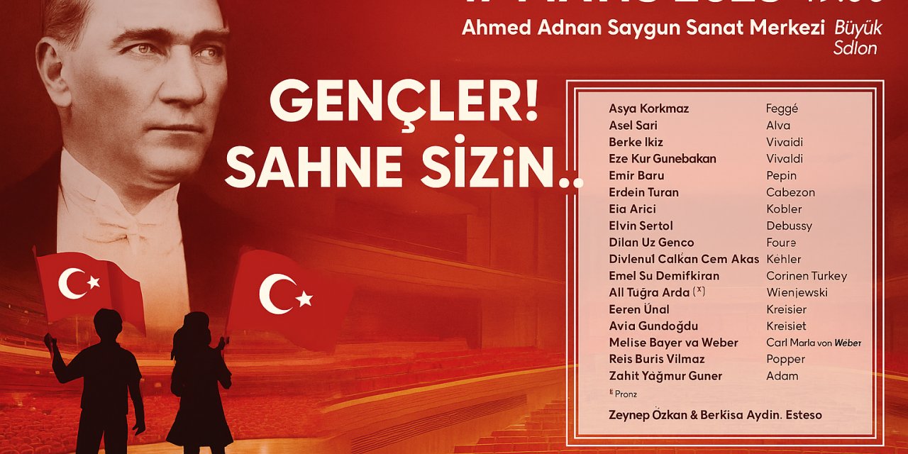 AASSM Sahnesinde 19 genç yetenek: 19 Mayıs’a müzikle kutlama
