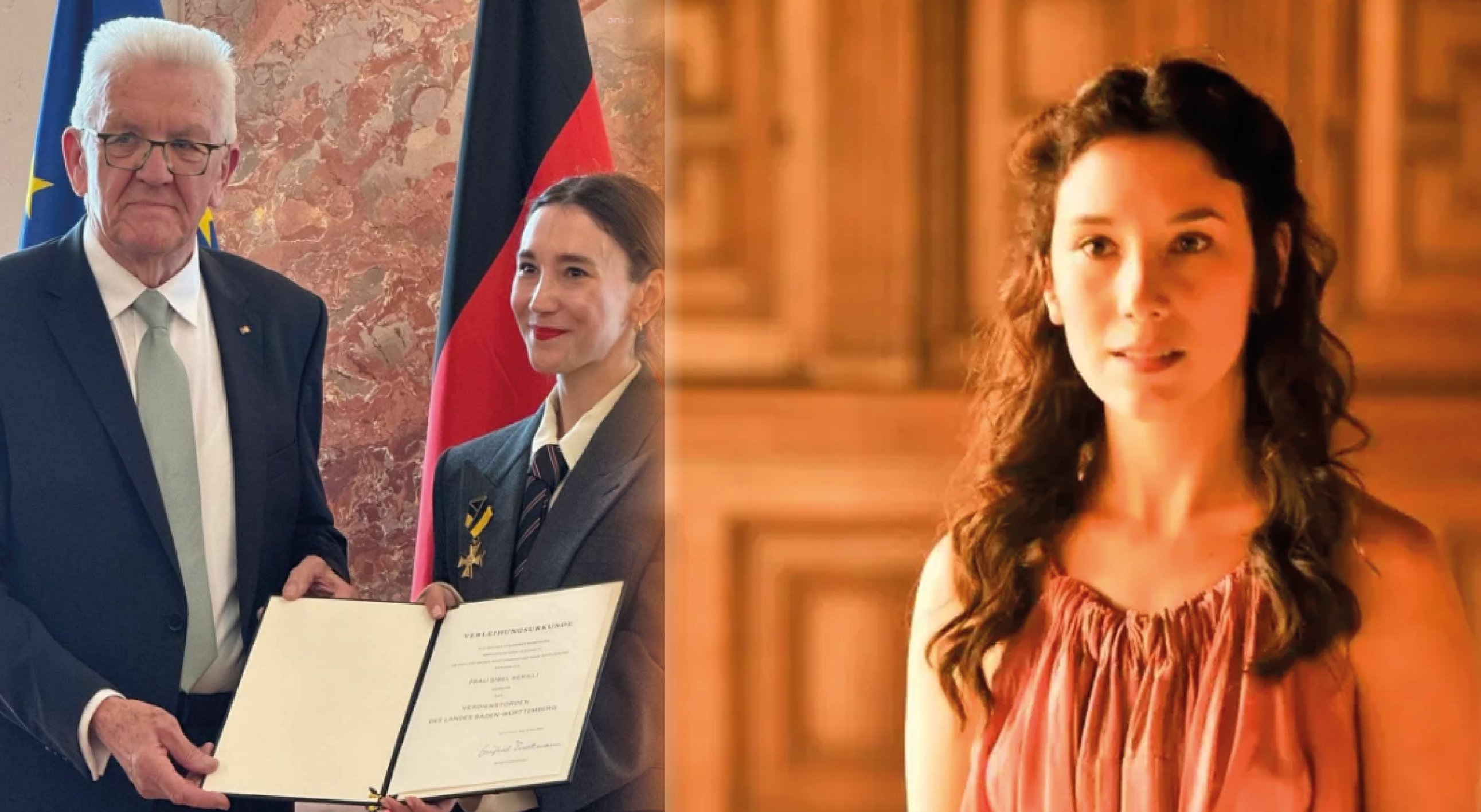 Sibel Kekilli’ye Baden-Württemberg Eyaleti’nden Liyakat Nişanı