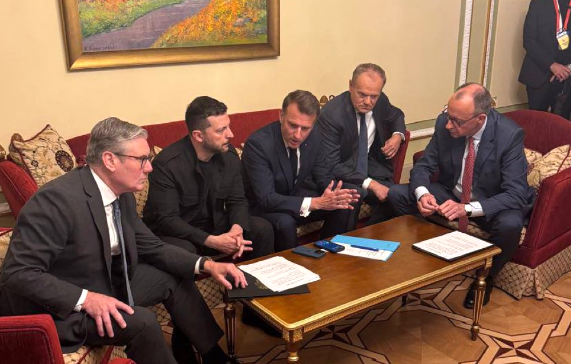 Dört liderden Kiev’e çıkarma: Avrupa'dan Putin'e 'Ukrayna ile birlik' mesajı