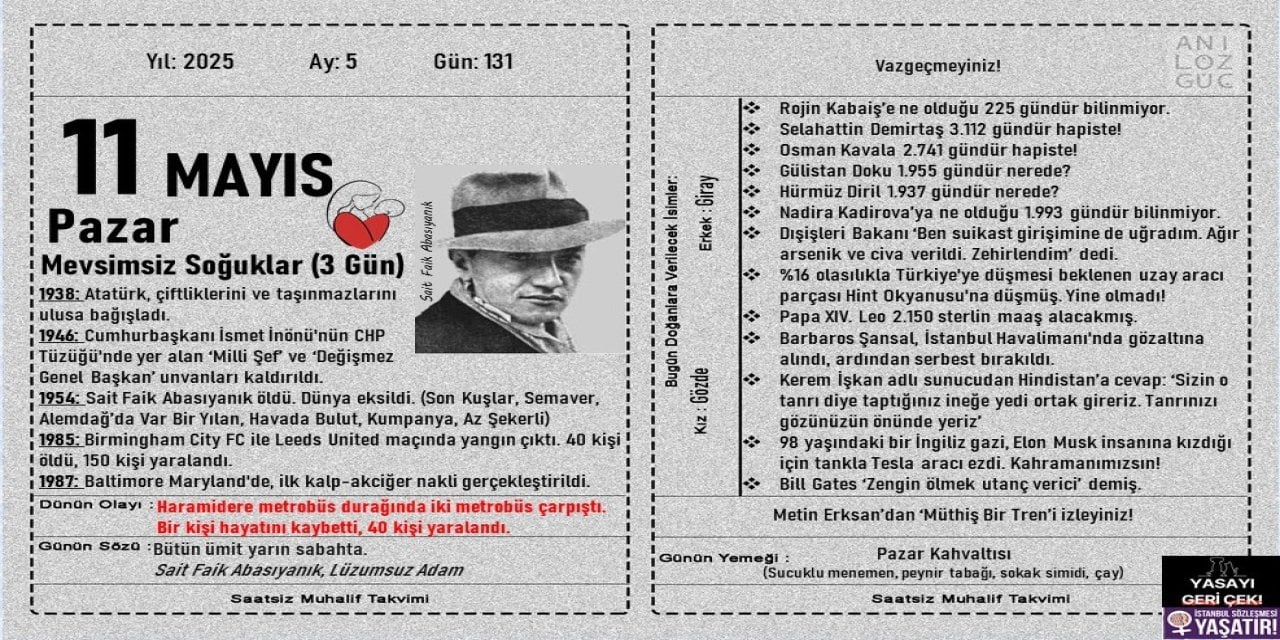 Mevsimsiz Soğuklar (3 Gün)