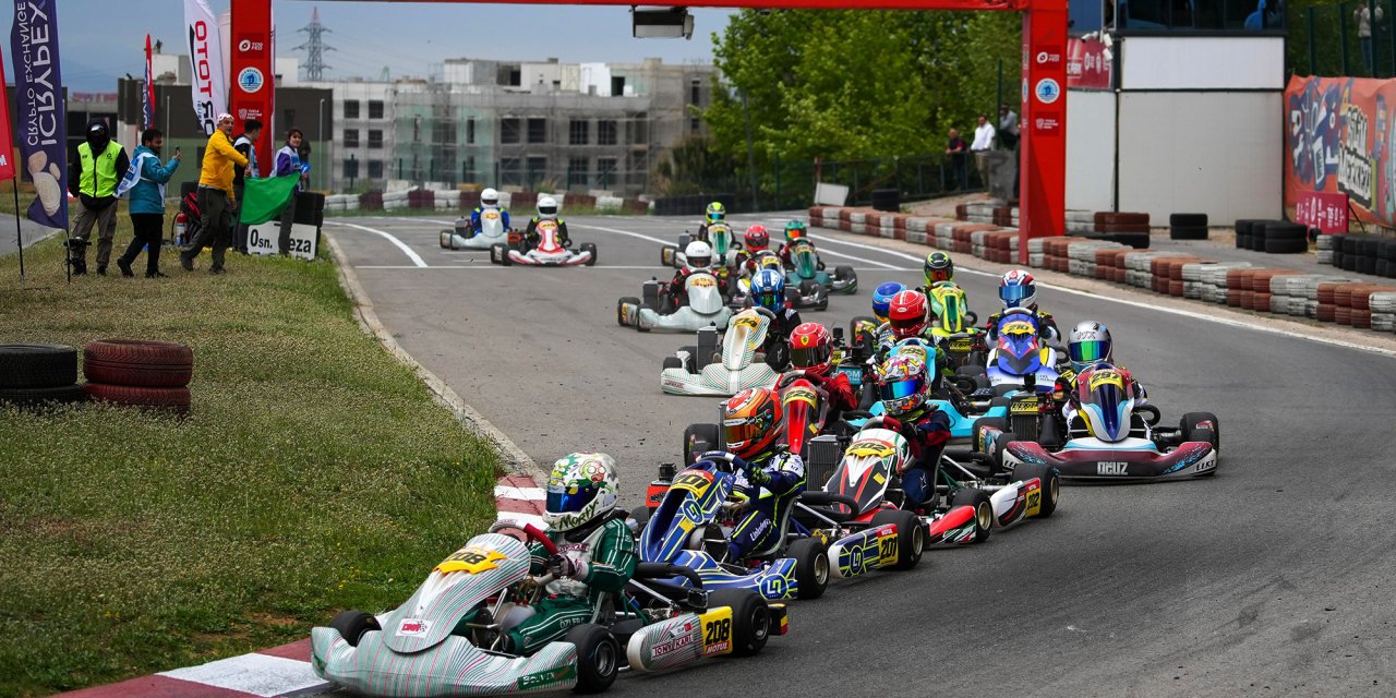 Tuzla'da Karting rüzgarı esti: Genç sporcular podyumda parladı