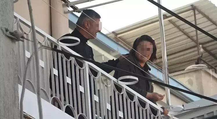 Cezaevinden çıkan adam bıçakla ablasını rehin aldı