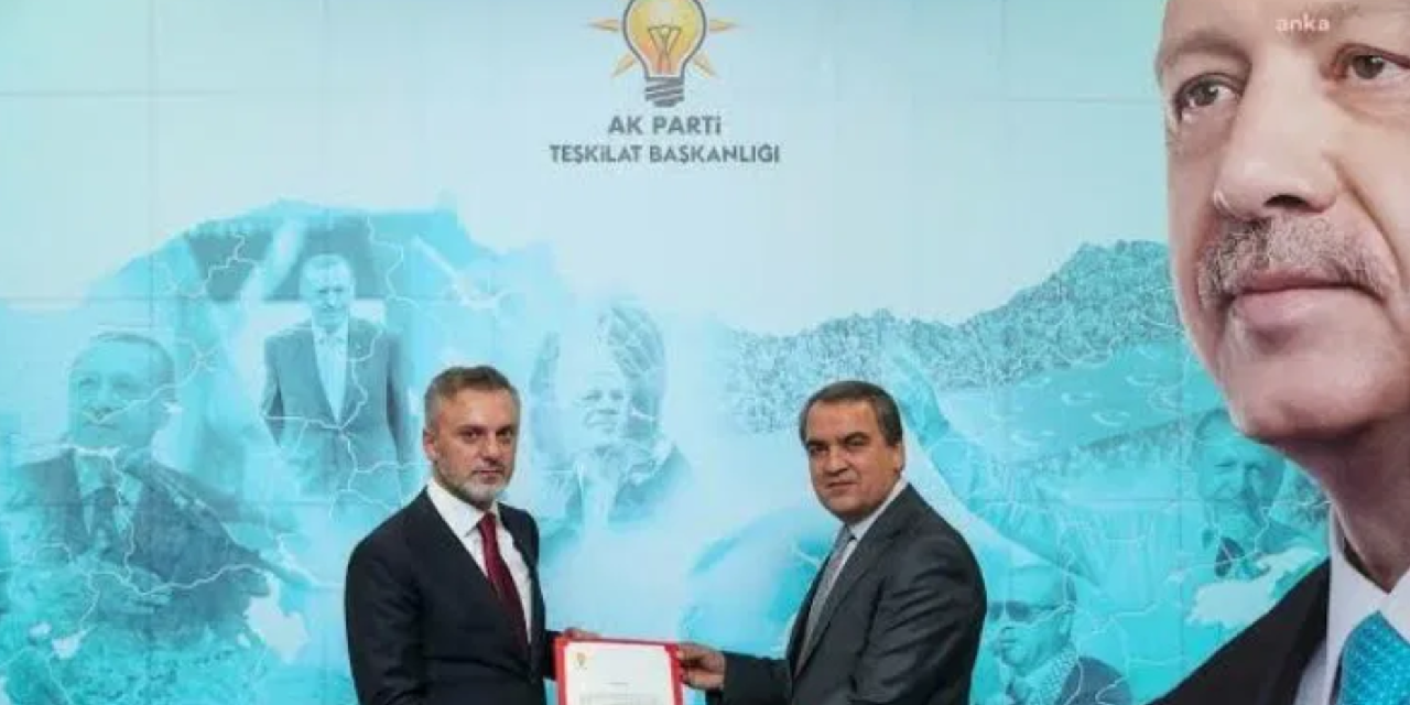 AKP Kadirli İlçe Başkanı istifa etti