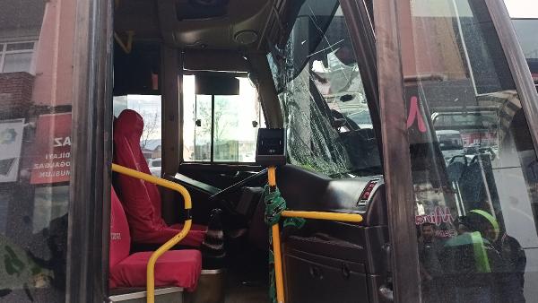 Yolcu otobüsleri çarpıştı: Yaralılar var