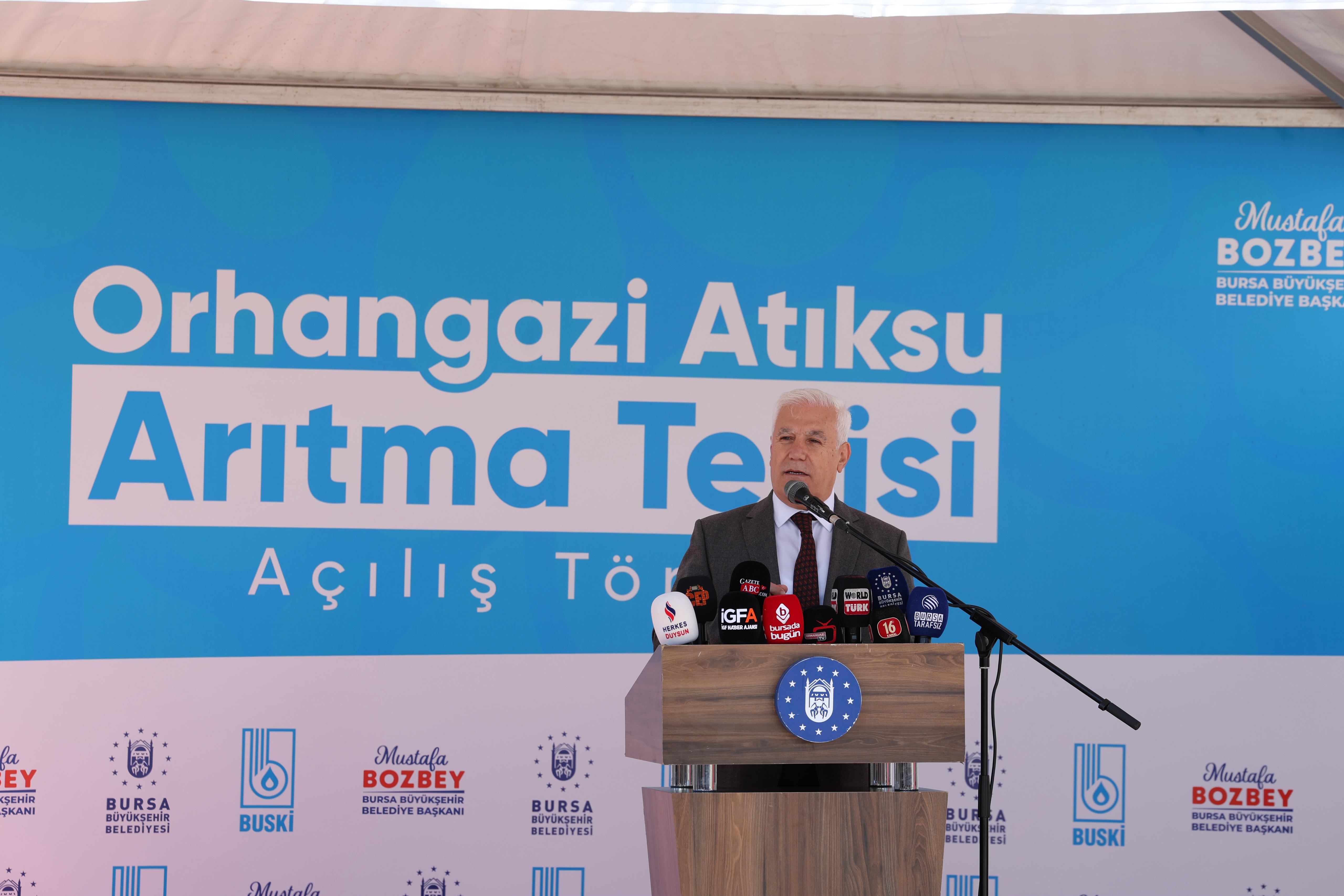 Bursa’nın altyapısına çevre zaferi: 51 bin metreküplük ileri arıtma tesisi açıldı