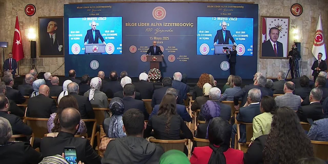 İzzetbegoviç'in 100. yaşı için TBMM'de etkinlik düzenlendi: "İslam dünyasından geriye kim kaldı desek ilk sayacağımız isim"