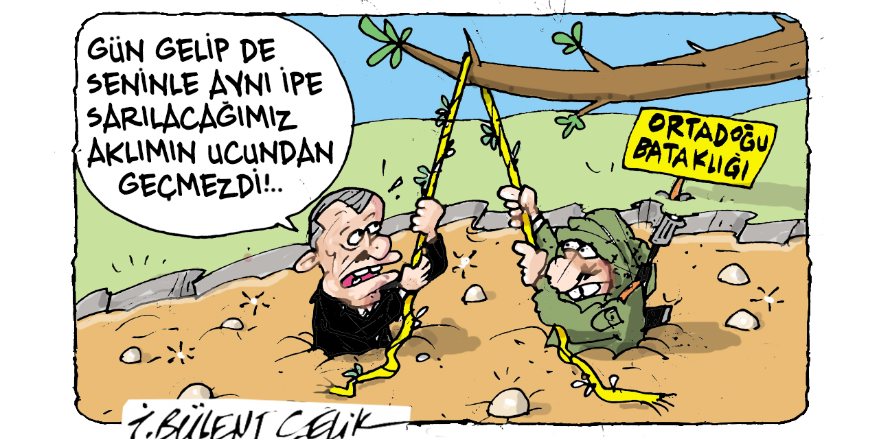 İ. Bülent Çelik'in 16 Mayıs 2025 tarihli karikatürü