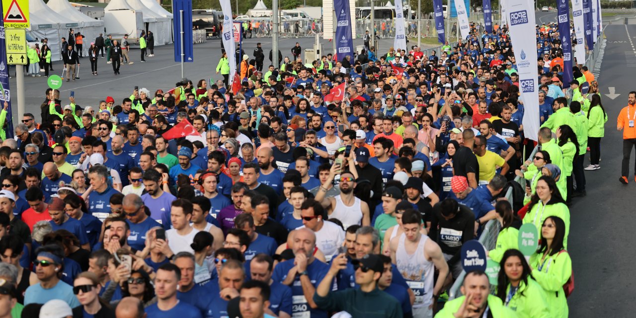 İstanbul Yarı Maratonu’nda hem adımlar hem iyilik rekor kırdı