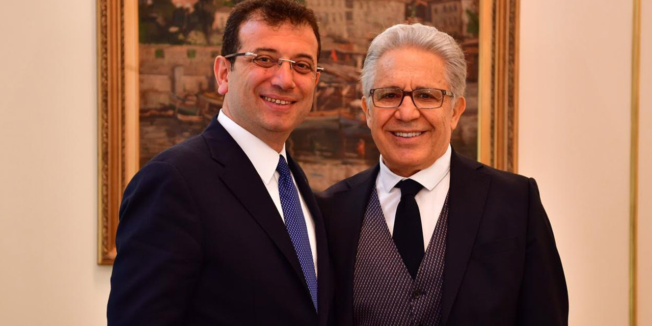 Zülfü Livaneli, Ekrem İmamoğlu'nu ziyaret etti: 'Hepinize selamları var...'